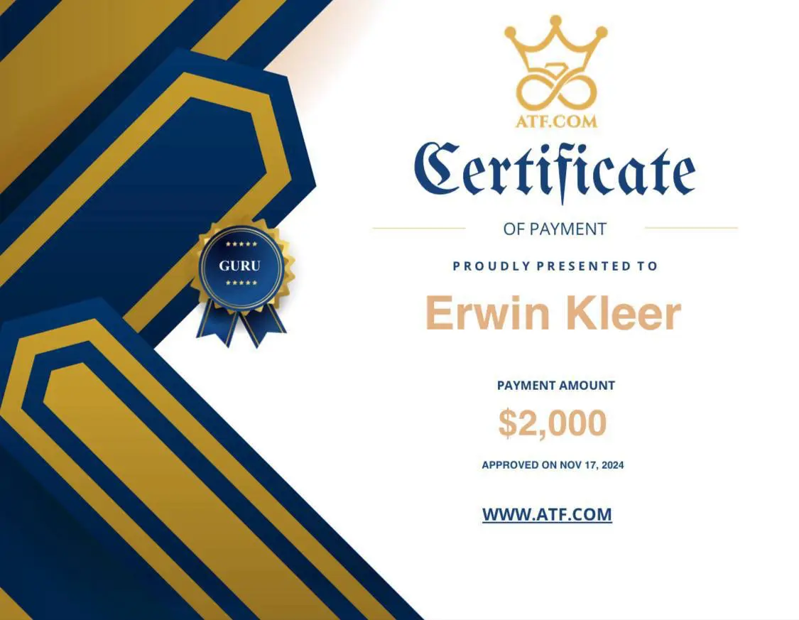 ELALIHOLDING Nachweis – Erwin Kleer